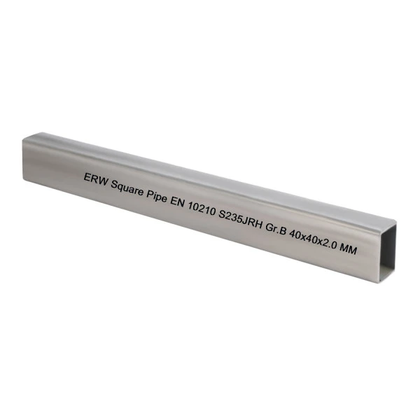 EN 10210 Tubs rectangulars d'acer