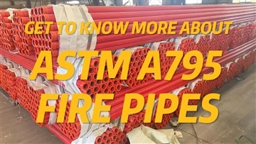 Obteniu més informació sobre les canonades d'extinció d'incendis ASTM A795